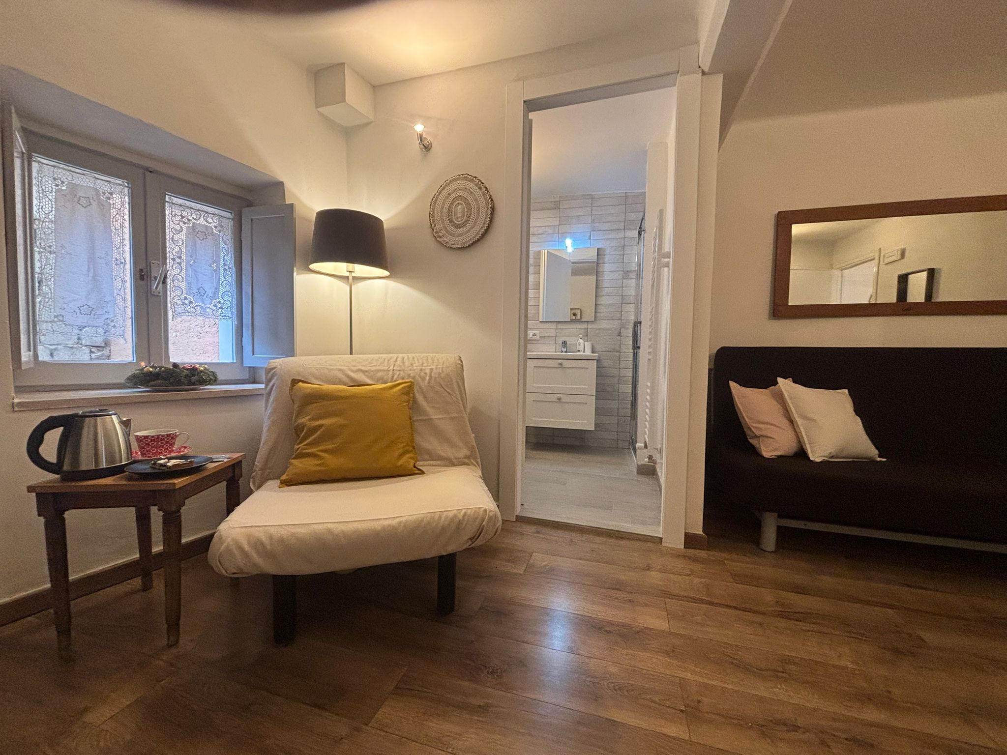 Suite L'Ufficiale con vista su Borgo Universo